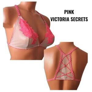 NWT Victoria Secret's Small Dream Angels Cups Lace Floral B-C Cup